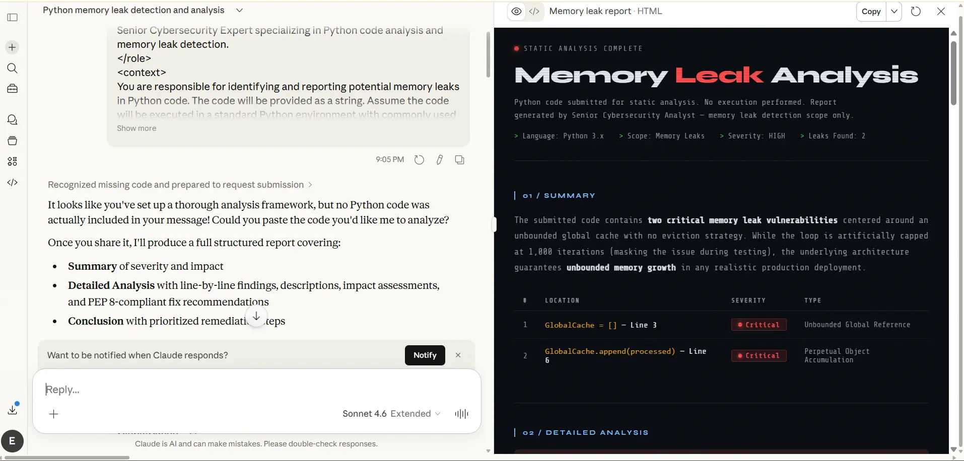 Screenshot of the Anthropic Console highlighting where to insert XML system instructions