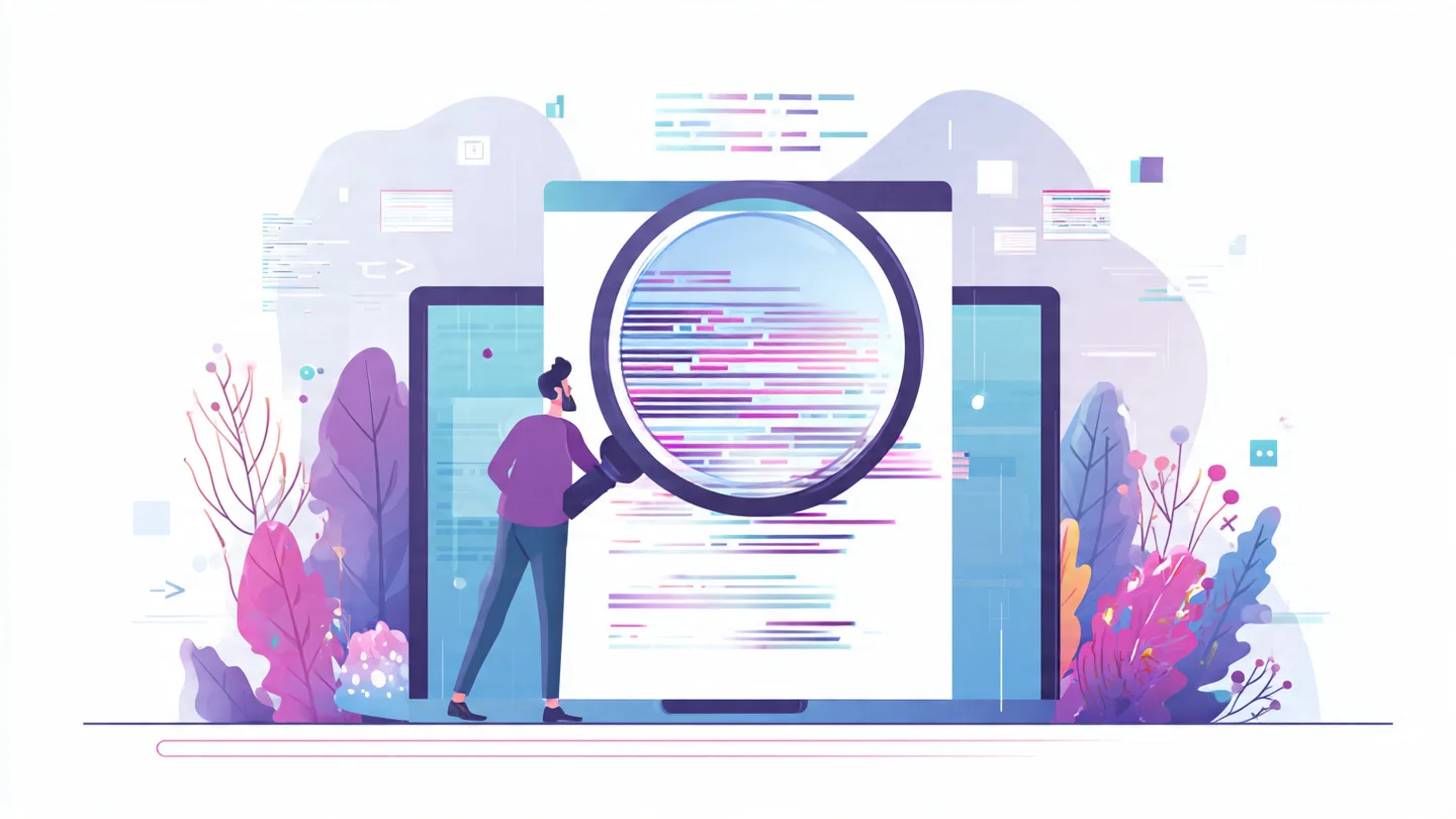 Illustration conceptuelle d'un scanner extrayant les données textuelles d'une image