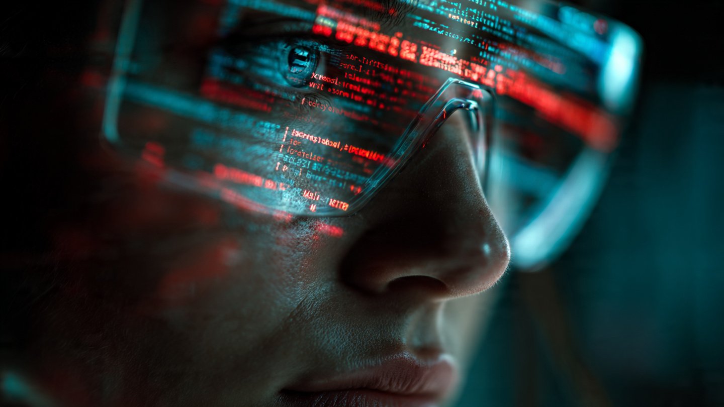 Technicien analysant et déboguant la structure d'un prompt d'intelligence artificielle