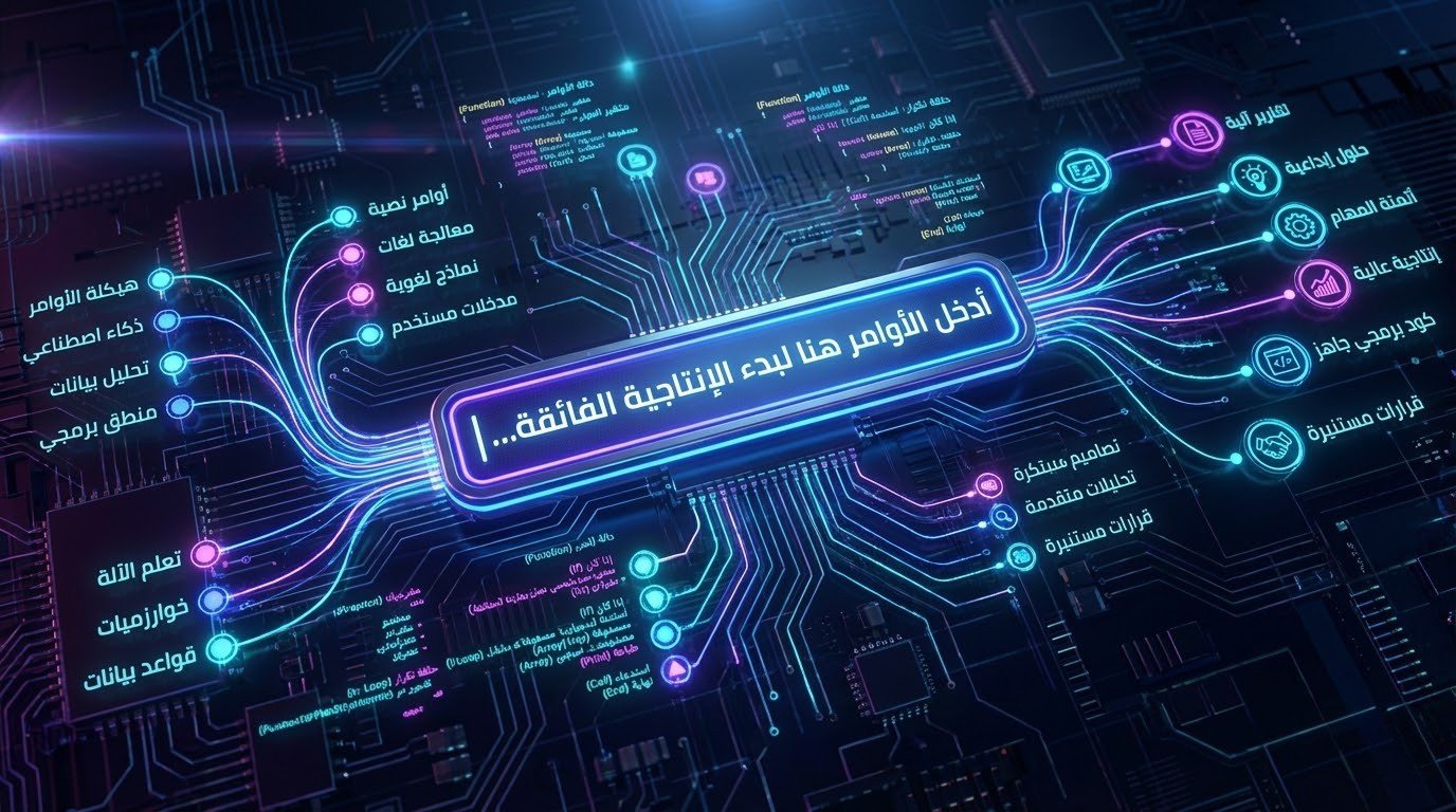 الدليل الشامل لهندسة الأوامر Prompt Engineering في ChatGPT لاحتراف الإنتاجية