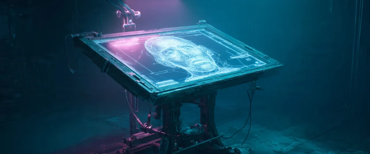 A cinematic high end digital illustration of an ar 1200x500