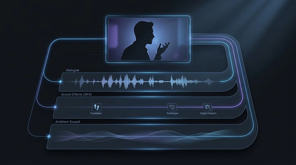 Veo 3.1 audio prompting workflow for synchronized dialogue, sound effects, and ambience